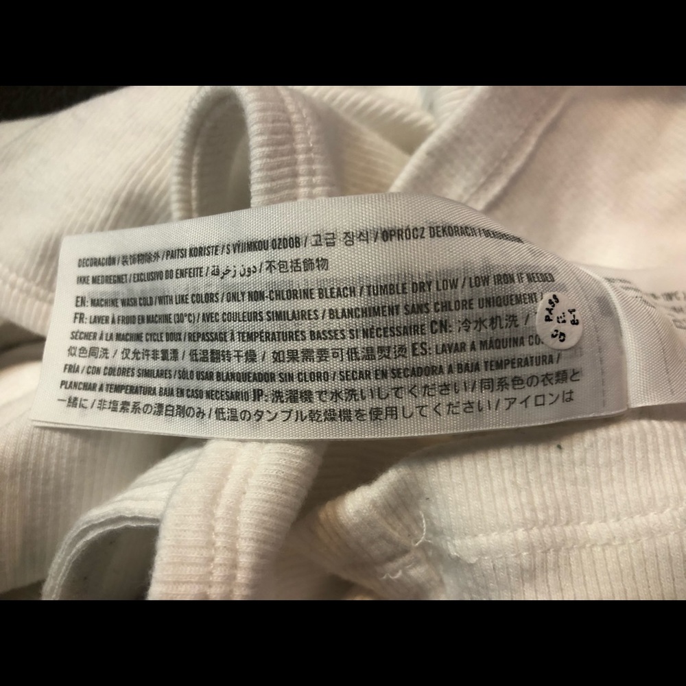 A&F Square-neck Ribbed Tank - Picture 7 of 7